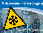 Ostrzeżenie Meteorologiczne - opady śniegu