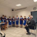 Koncert Zespołu "Belferki" ze Stalowowolskiej Oddziałowej Sekcji Emerytów i Rencistów ZNP