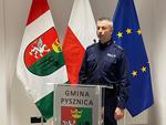 Uroczyste pożegnanie podkom. Marka Bieńka - kierownika Posterunku Policji w Pysznicy
