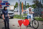 Egzamin na kartę rowerową ze stalowowolską Policją