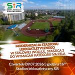 Dziś konsultacje społeczne w sprawie modernizacji stadionu lekkoatletycznego w Stalowej Woli