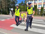 Bezpieczna droga do szkoły ze stalowowolskimi policjantami