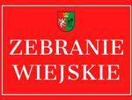 Zebranie wiejskie mieszkańców sołectwa Kłyżów - 13 września 2026 r. (niedziela)  o godz. 12:00 w remizo-świetlicy w Kłyżowie