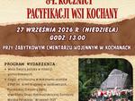 Zaproszenie na obchody 84. rocznicy Pacyfikacji Wsi Kochany