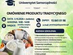 BEZPŁATNE SZKOLENIE PN.""OMÓWIENIE PRODUKTU TRADYCYJNEGO"" - ZAPRASZAMY MIESZKAŃCÓW POWIATU STALOWOWOLSKIEGO!