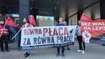 Pracownicy Oddziału I protestowali przed HSW. Padły konkretne postulaty