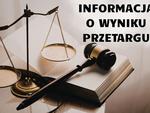 Informacja o wyniku przetargu ustnego nieograniczonego  przeprowadzonego w dniu 12.10.2026 r. o godz. 9:00 w siedzibie Urzędu Gminy w Pysznicy